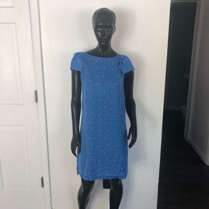 Zara Basic Dress with Cap Sleeves